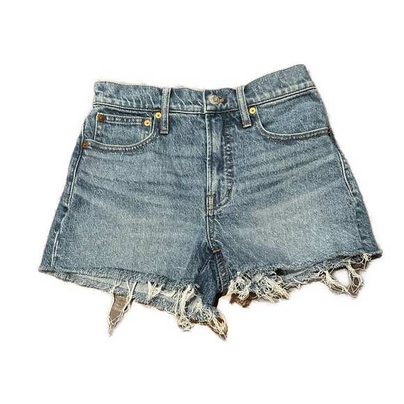 Madewell The Perfect Jean Short Blue size 25 - Picture 3 of 9